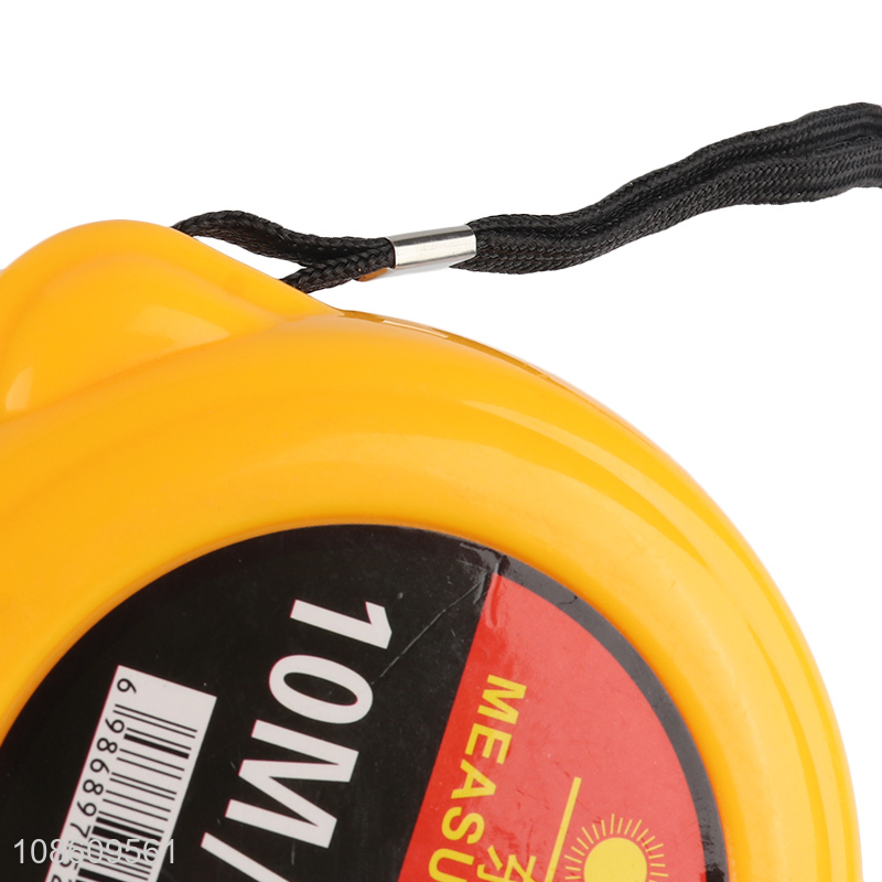 High quality portable retractable tape measure with ABS plastic shell