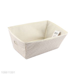 New products multipurpose foldable non woven fabric storage box organizer