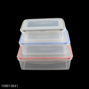 Factory price plastic fresh-keeping box food storage box for fridge