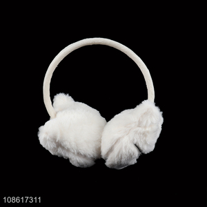 Hot selling outdoor cute cat earmuff winter warm fuzzy ear cover