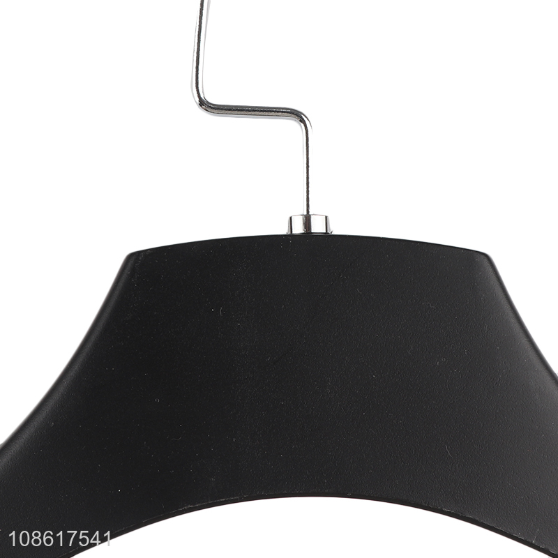 Bottom price plastic clothes hanger heavy duty coat hanger suit hanger