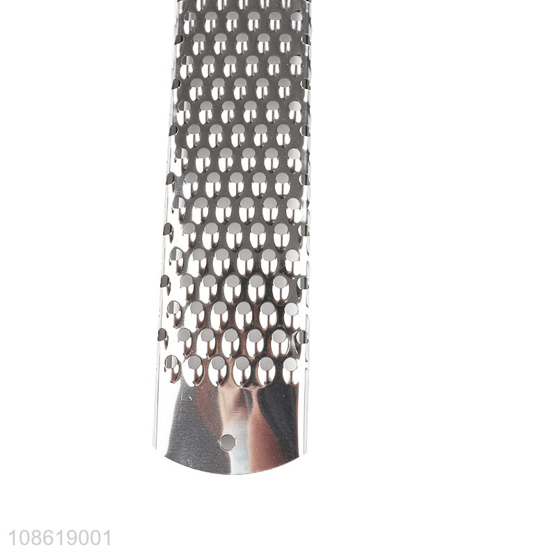 Factory direct sale durable stainless steel ginger grater cucumber grater