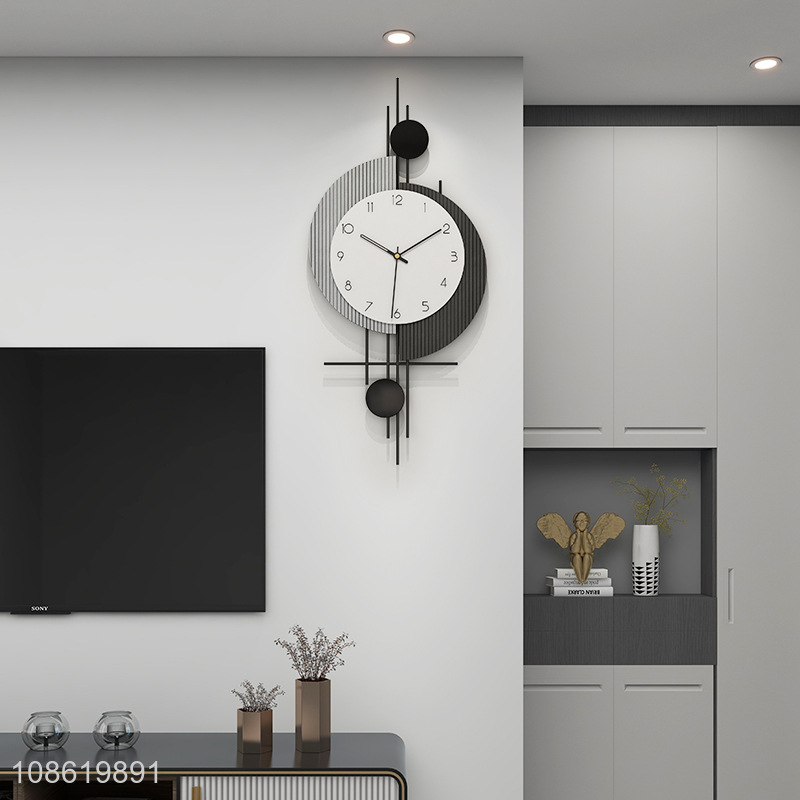 Good quality big wall clock modern wall clock for home decoration