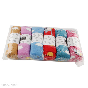 Wholesale from china soft microfiber cleaning towel hand towel