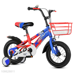 High quality 16 inch kids bike with training wheels for boys girls