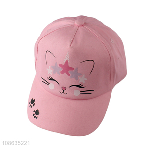 Good quality cartoon polyester baseball hat baseball cap