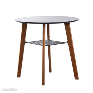 Good quality simple modern round coffee table household side table