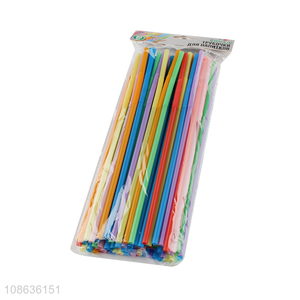 Top selling colourful disposable drinking straw for juice