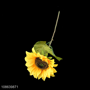 China factory artificial flowers fake sunflower artificial bouquet