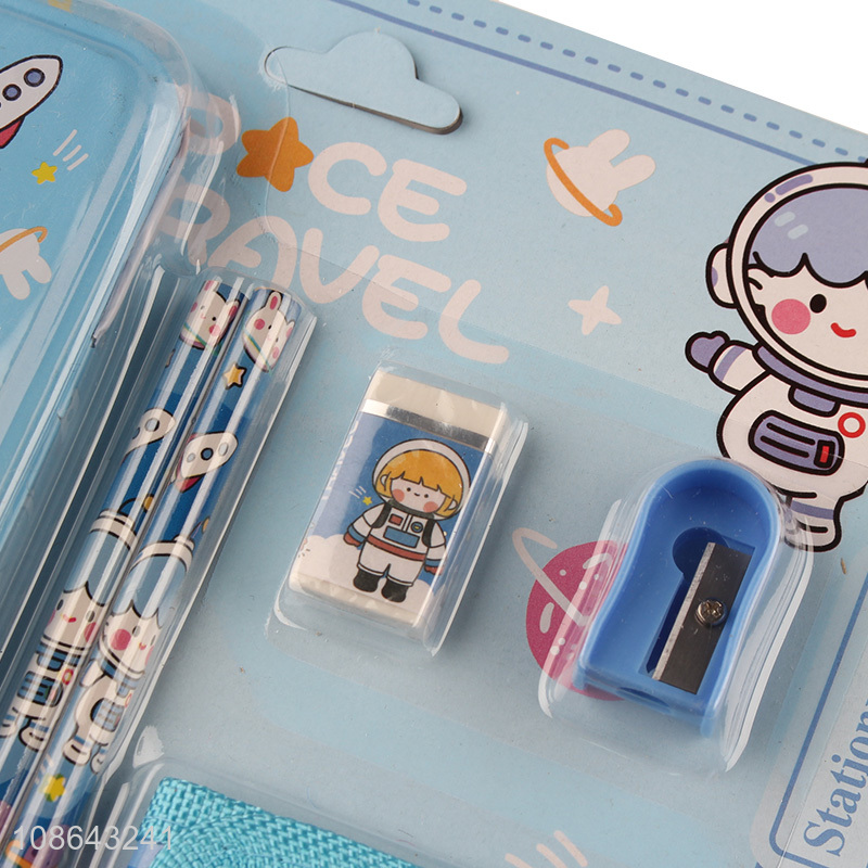 Good quality space travel series stationery set for kids student