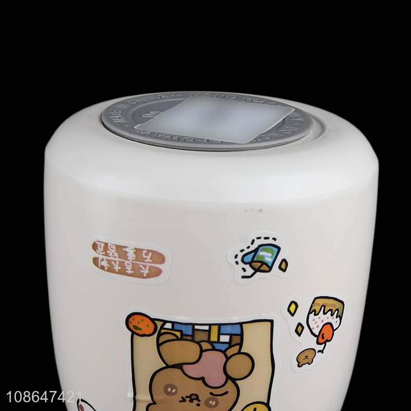 Factory direct sale cartoon girls large capacity thermal cup water cup