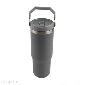 Factory price portable large capacity vacuum insulated cup drinking bottle