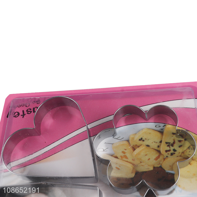 Top quality stainless steel cookies cutter cookies mould for sale