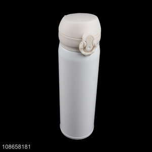 Wholesale double-walled stainless steel thermal spill-proof water bottle