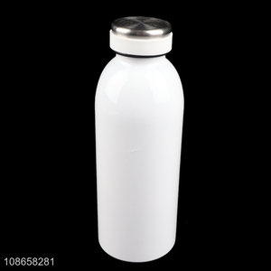 Wholesale sublimation blanks double wall vacuum insulated water bottles