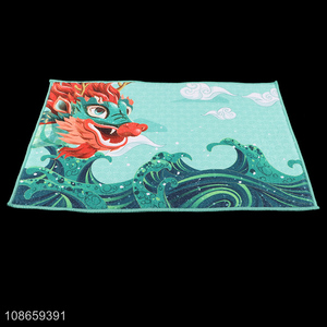 Yiwu market cartoon home anti-slip floor mat for sale