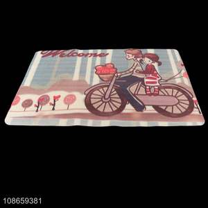 Low price cartoon non-slip rectangle floor mats for home