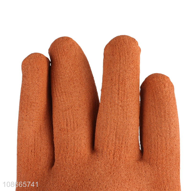 China factory latex garden gloves work gloves for hand protection