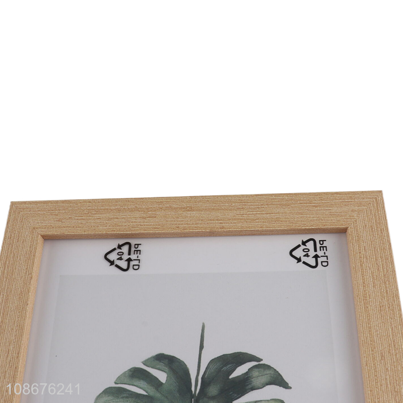 Hot Selling 7 Inch Home Desktop Picture Frame MDF Photo Frame