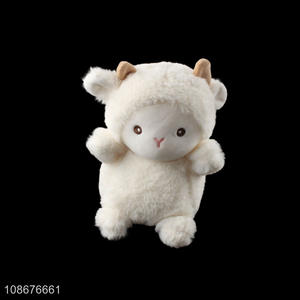 Good quality cute stuffed animal toy sheep plush doll toy for kids