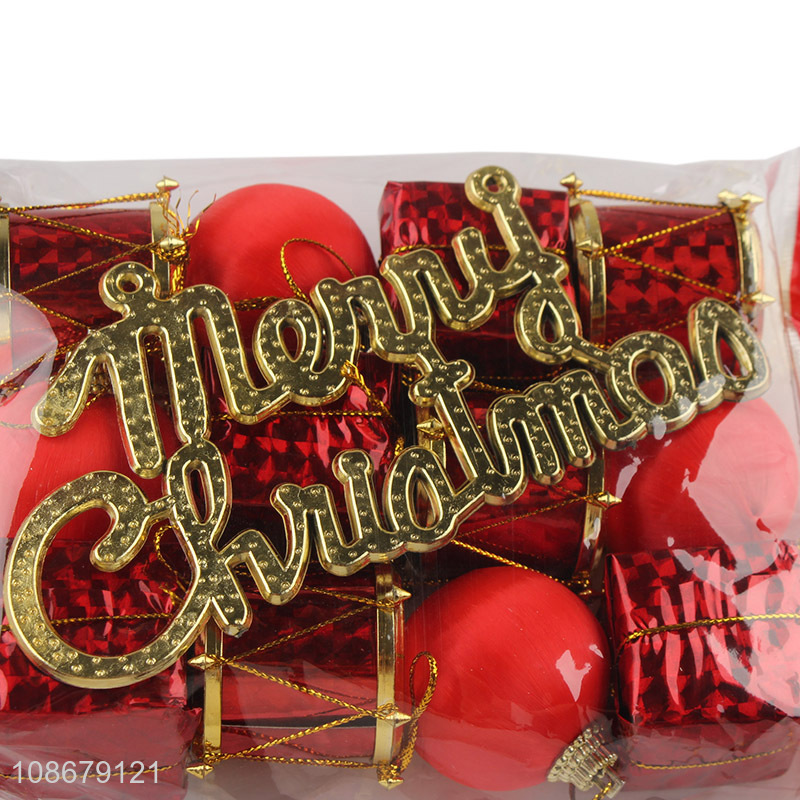 Yiwu market home xmas tree decoration hanging ornaments decoration for sale