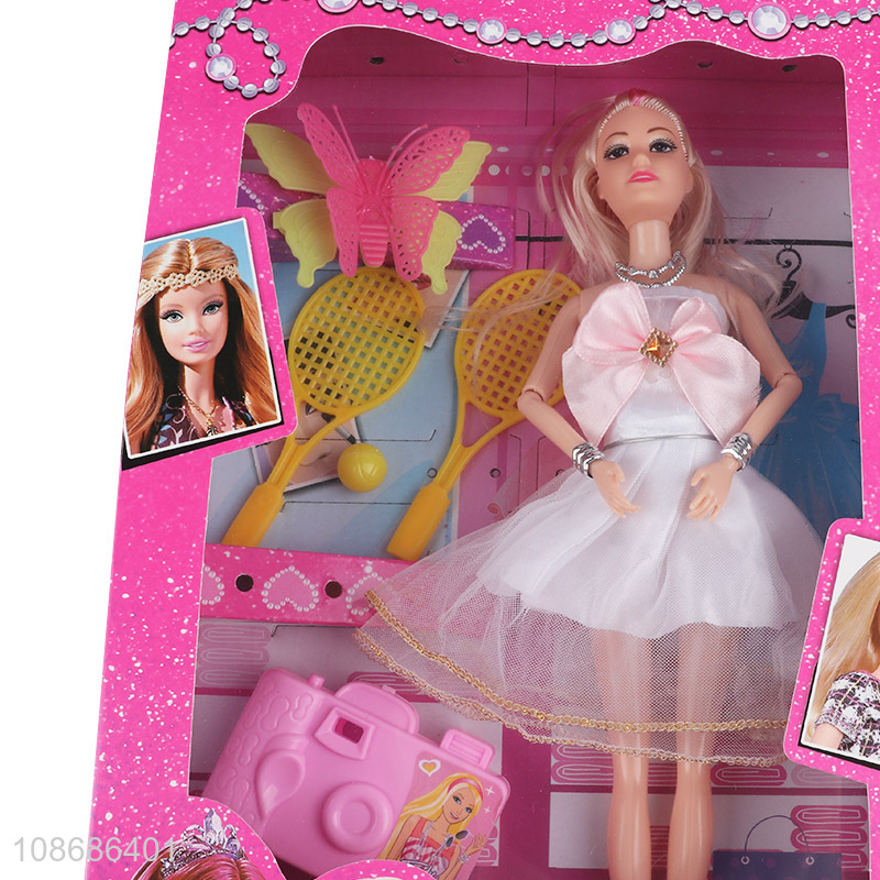 New arrival fashion girls beauty doll princess doll set for sale