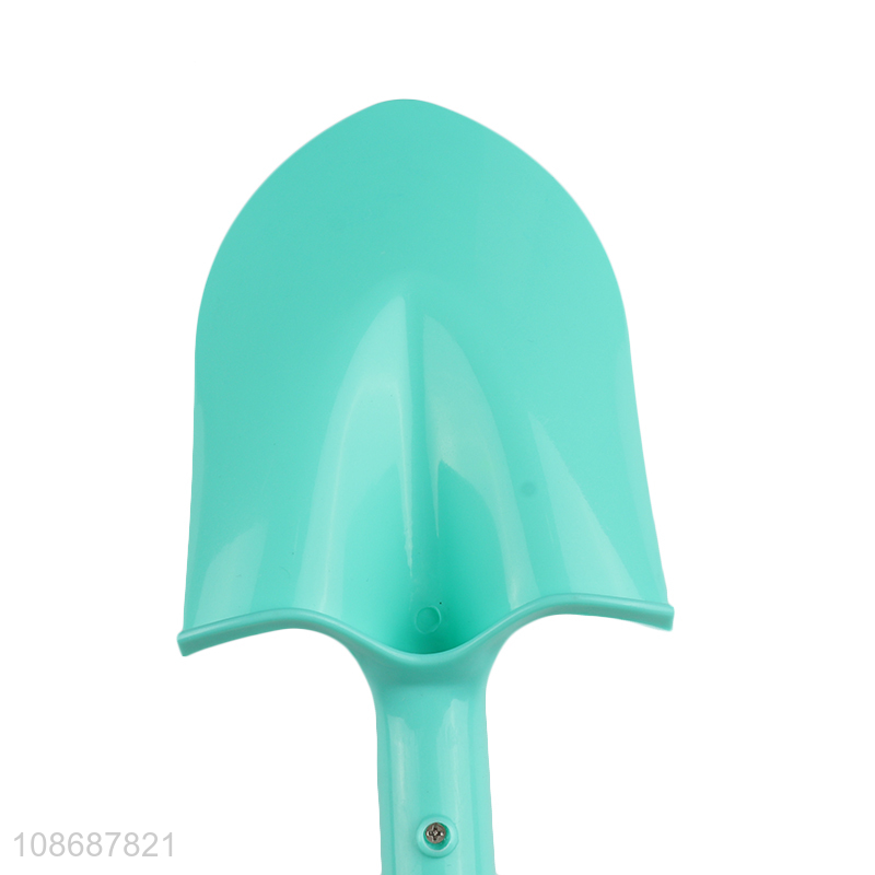 Good price durable plastic sand shovel beach spade for kids toddlers