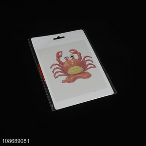 Online wholesale cartoon crab shape aluminum foil balloon for party decoration