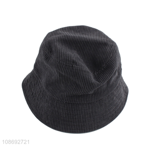 Popular product corduroy cotton bucket hat unisex fisherman hat