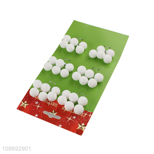 Good selling white berries christmas decoration picks wholesale