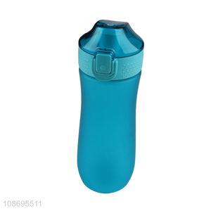 High quality 600 plastic water bottle with leak-proof lid & handle