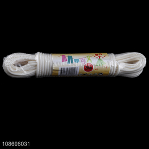 New arrival white 20m windproof outdoor hanging laundry line clothesline for sale