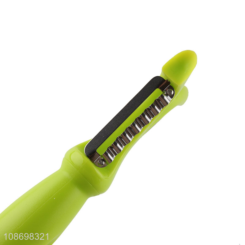 Top sale double-sided fruit vegetable potato peeler knife wholesale