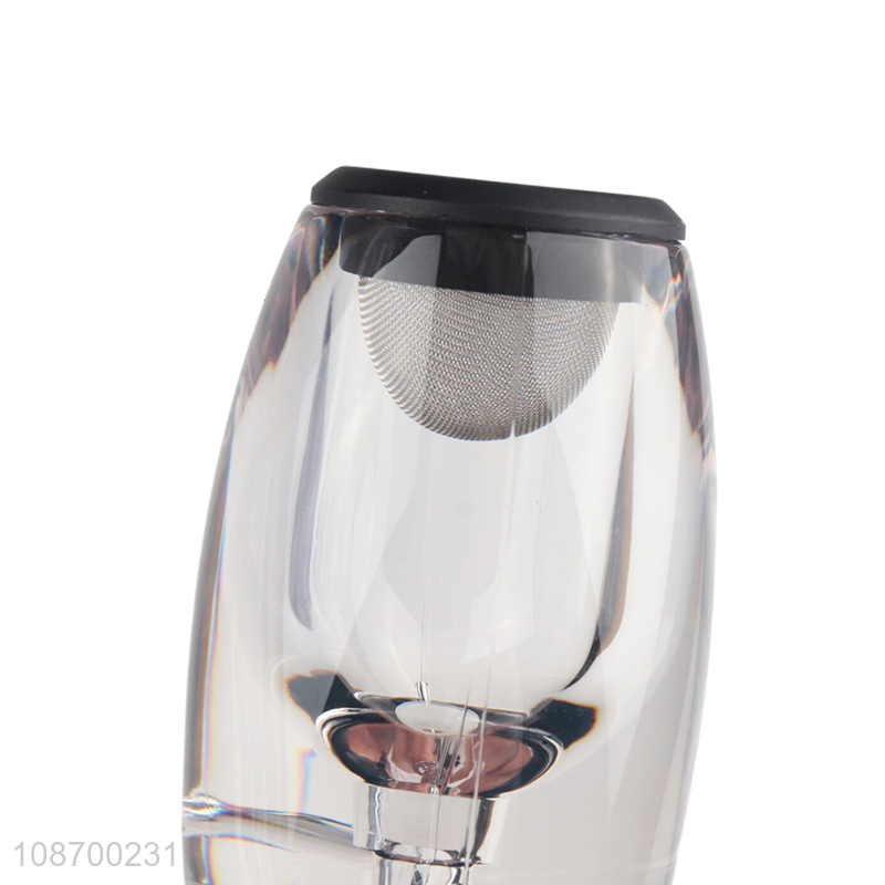 Good quality magic decanter deluxe aerator set for bar accessories