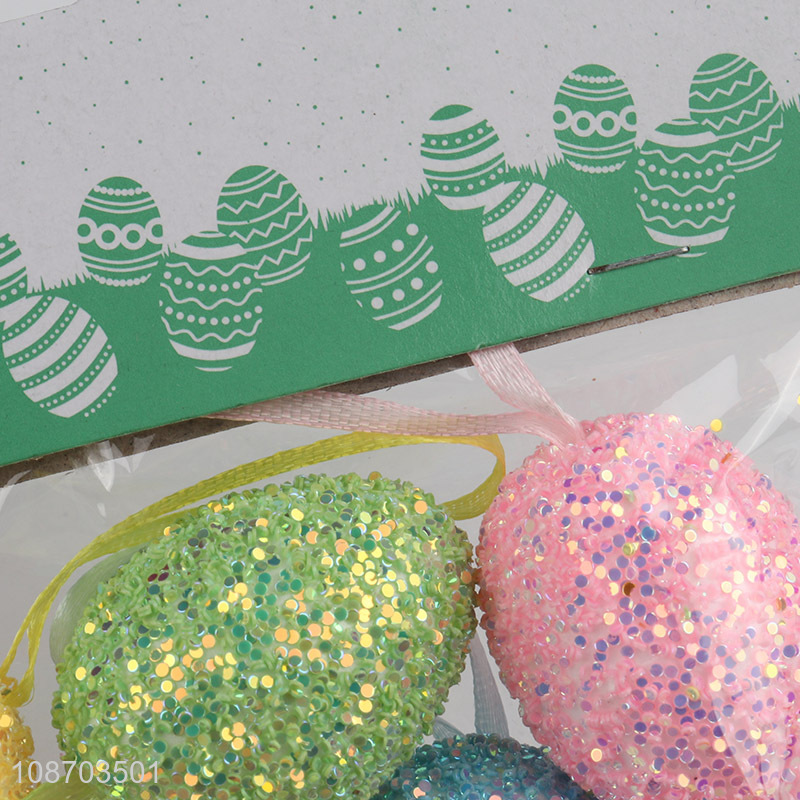 Online wholesale glitter foam Easter eggs Easter party favors Easter gifts