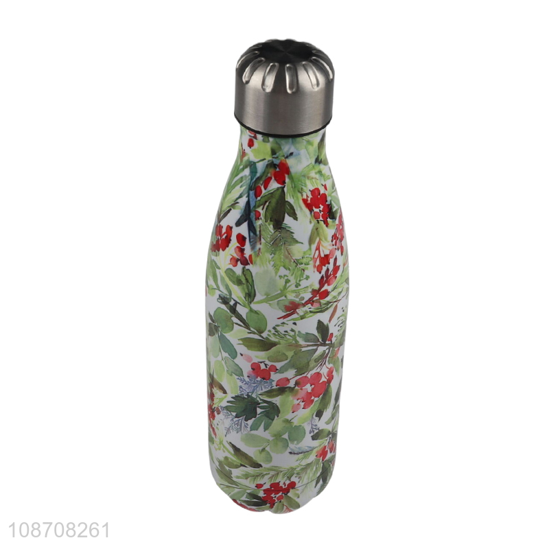 China products stainless steel portable vacuum insulated water bottle for sale