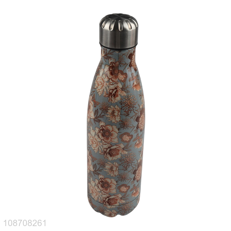 China products stainless steel portable vacuum insulated water bottle for sale