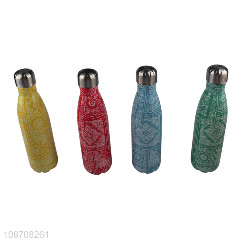 China products stainless steel portable vacuum insulated water bottle for sale