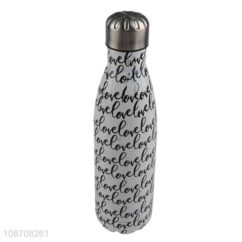 China products stainless steel portable vacuum insulated water bottle for sale