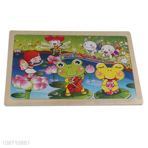 Popular products kids wooden puzzle toys jigsaw toys for sale