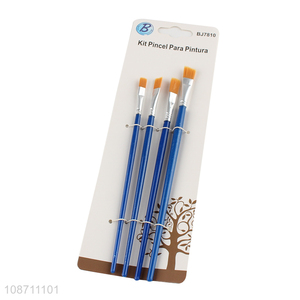 Online wholesale 4pcs art supplies painting brush set