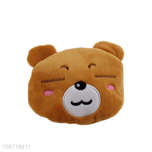 Good quality kawaii cartoon bear plush coin wallet for women girls kids