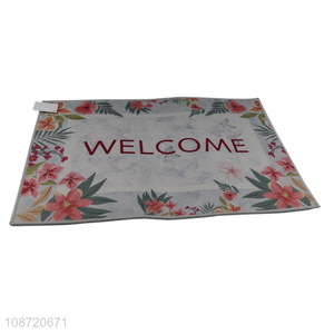 Low price home restaurant welcome mats door mat anti-slip floor mat