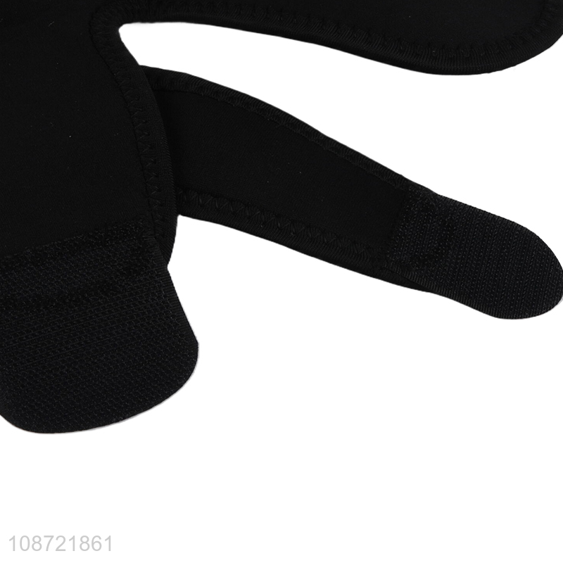 Most popular gym fitness ankle support straps with heel exposure for sale