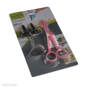 New product cake decorating tool kit with icing piping tips and scissors