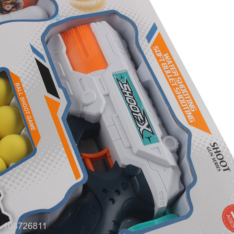 New product 2-in-1 magic gun water shooting soft bullet gun toy