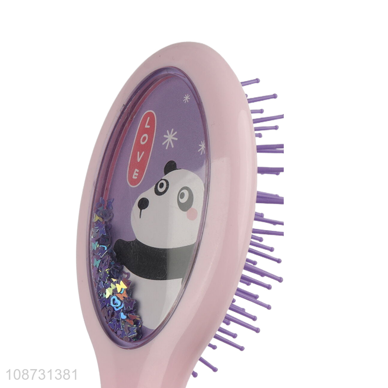 Online wholesale air cushion comb plastic detangling hairbrush for kids