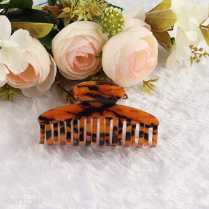 Top quality acrylic fashionable hair clip hair claw clips for hair accessories