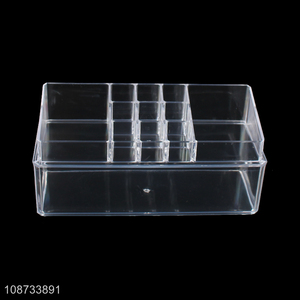 Popular products transparent desktop cosmetic makeup storage box for sale