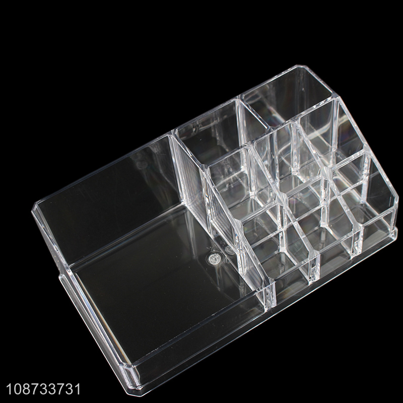 Top selling clear plastic cosmetic makeup storage box storage drawer